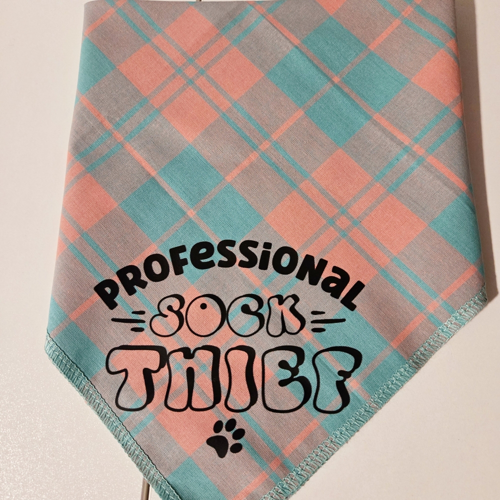 Plaid Dog Bandana